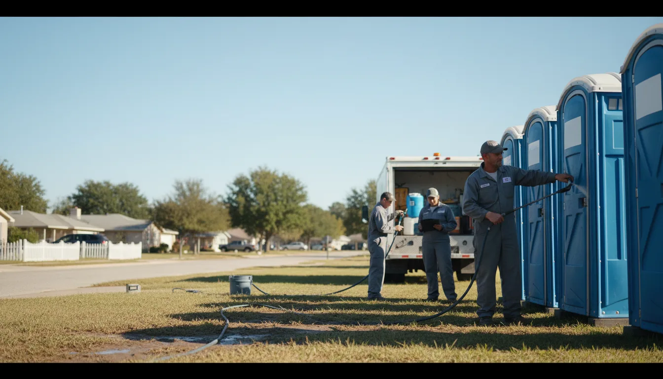 Long-Term Portable Toilet Rental in Sterling Heights, MI near me